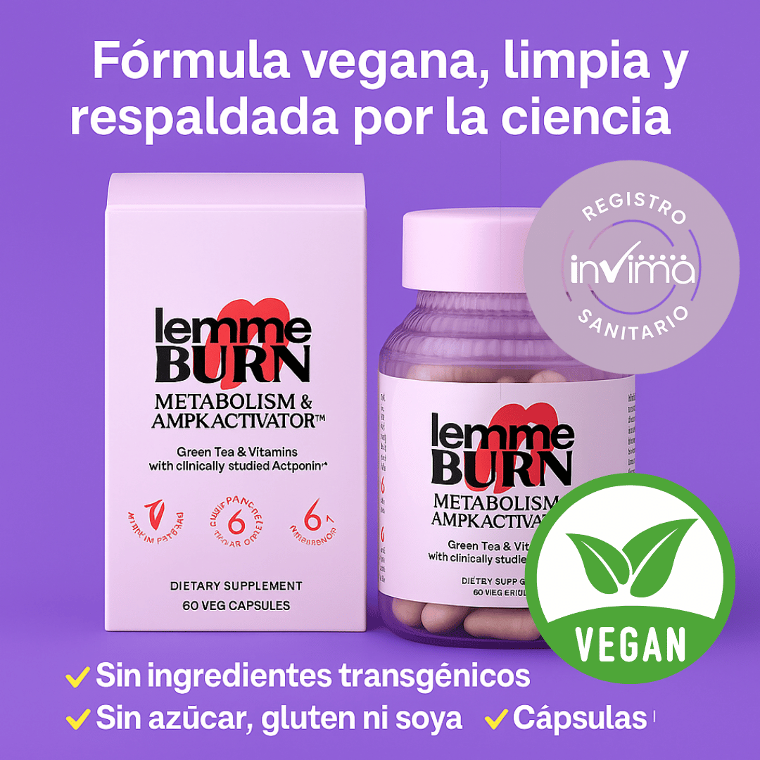🟣 Lemme Burn™ – Quema grasa fácil y siéntete liviana