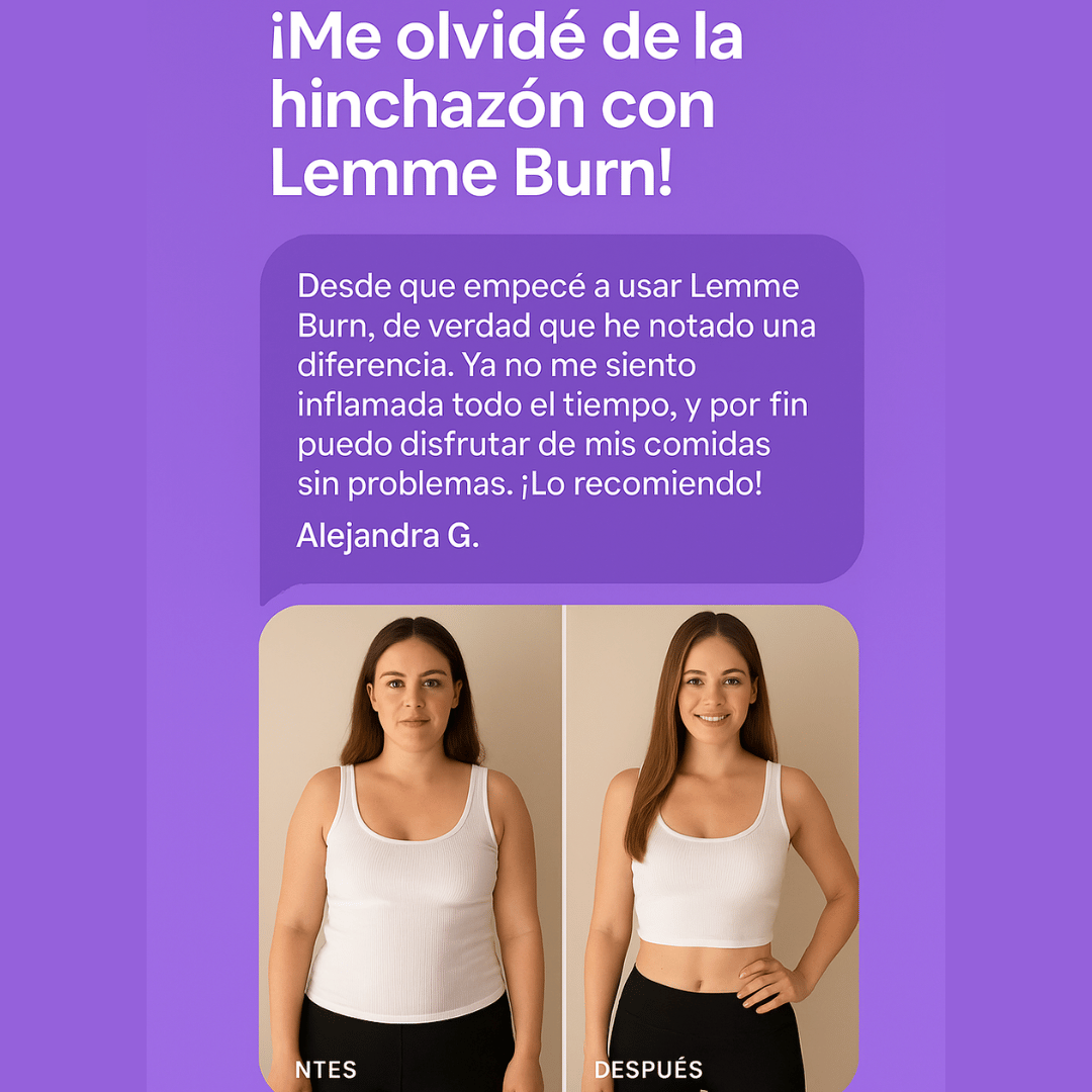 🟣 Lemme Burn™ – Quema grasa fácil y siéntete liviana